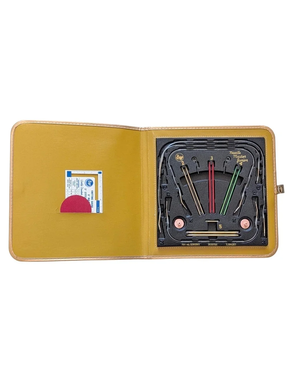 1960s Boye Needle Master Junior Knitting Needle Kit in Case